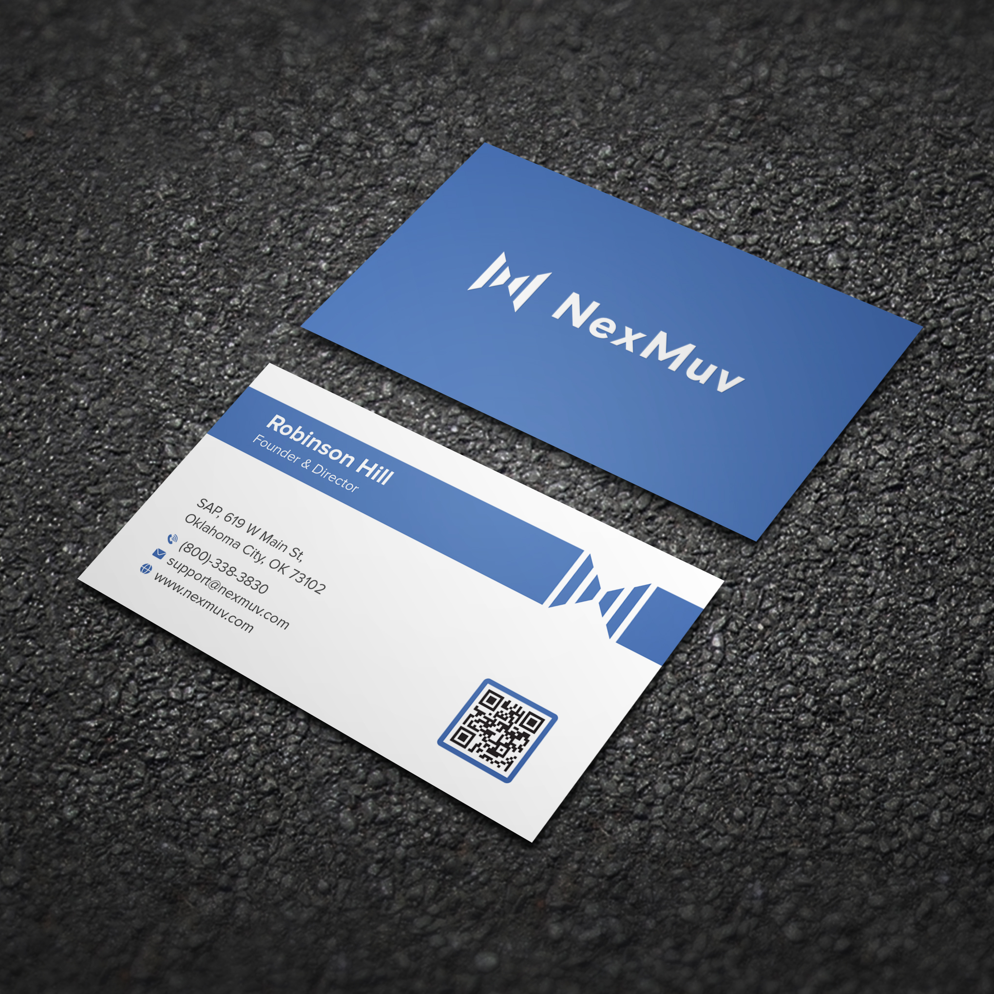 Visitenkarten-Design von Bikash Das für NexMuv | Design #32646835