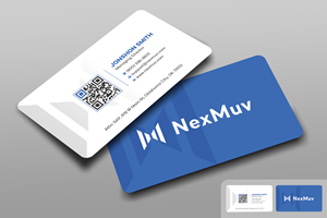 Business Card Design by Uttom 2 for NexMuv | Design: #32632790