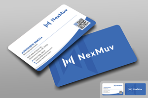 Business Card Design by Uttom 2 for NexMuv | Design: #32632792