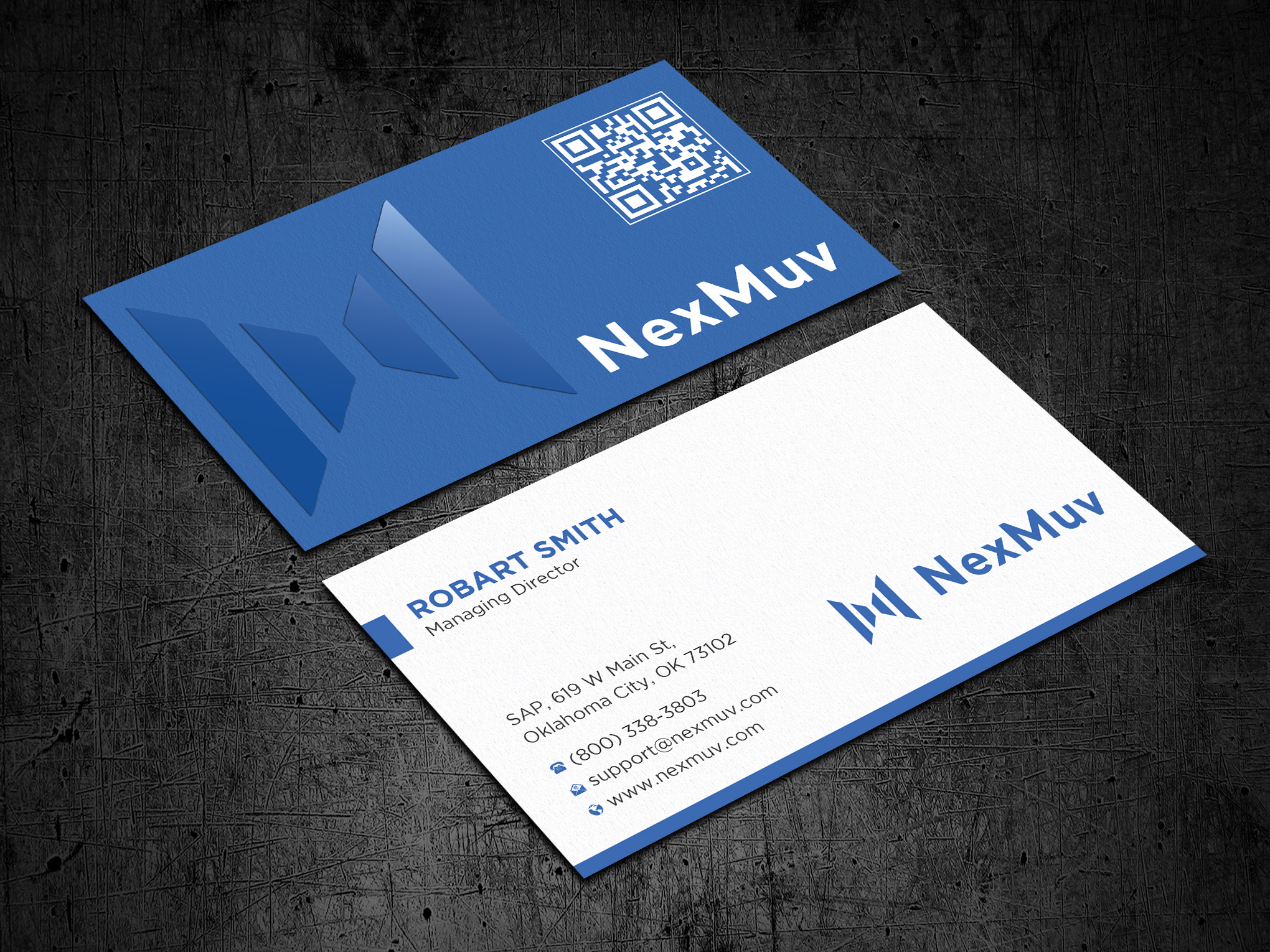 Design de Carte de Visite par Uttom 2 pour NexMuv | Design #32641733