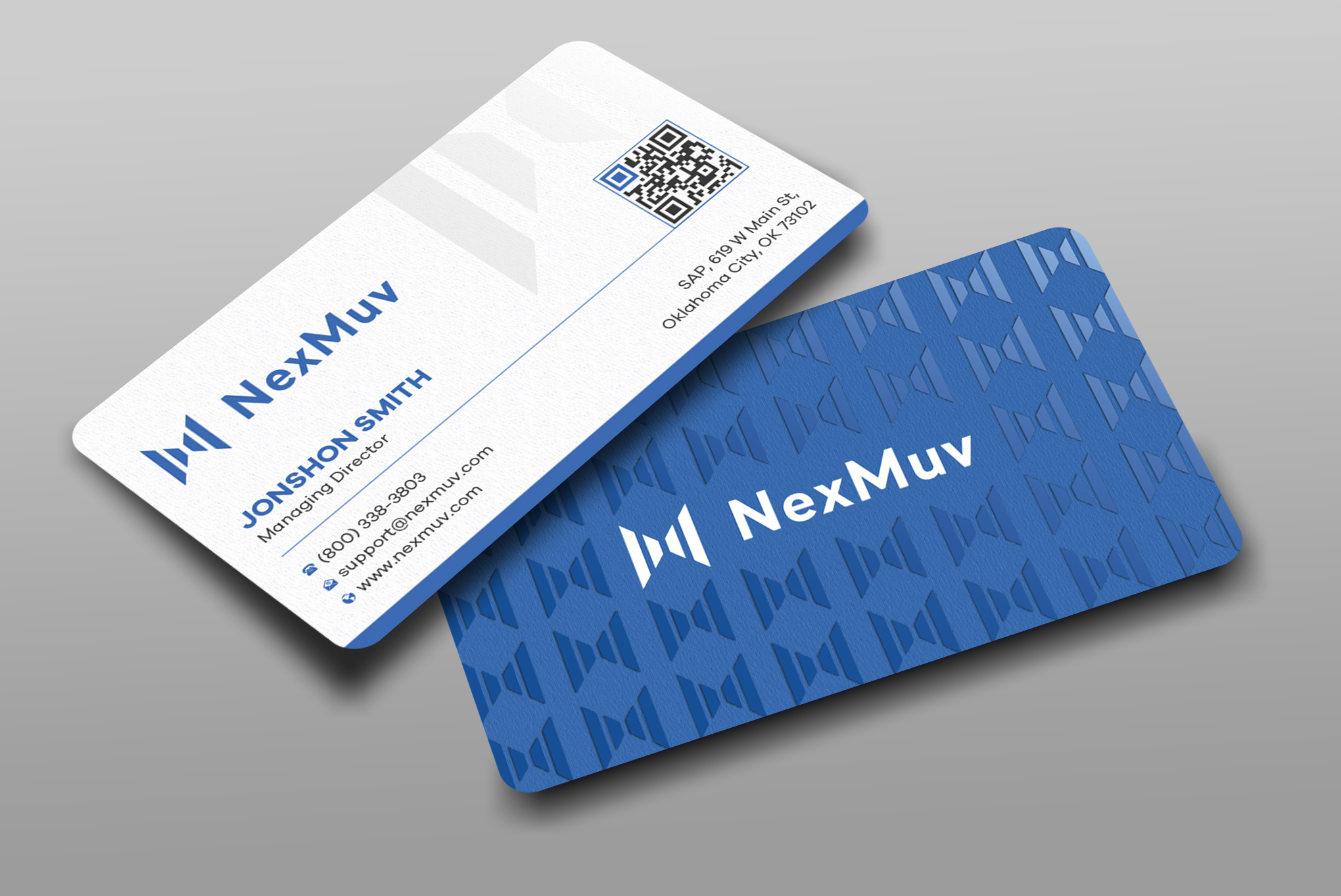 Diseño de Tarjeta de Presentación por Uttom 2 para NexMuv | Diseño #32641739