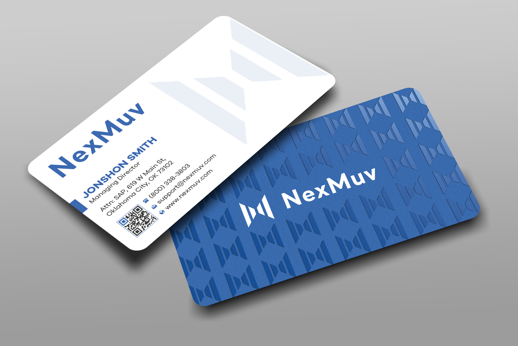 Visitenkarten-Design von Uttom 2 für NexMuv | Design #32641757
