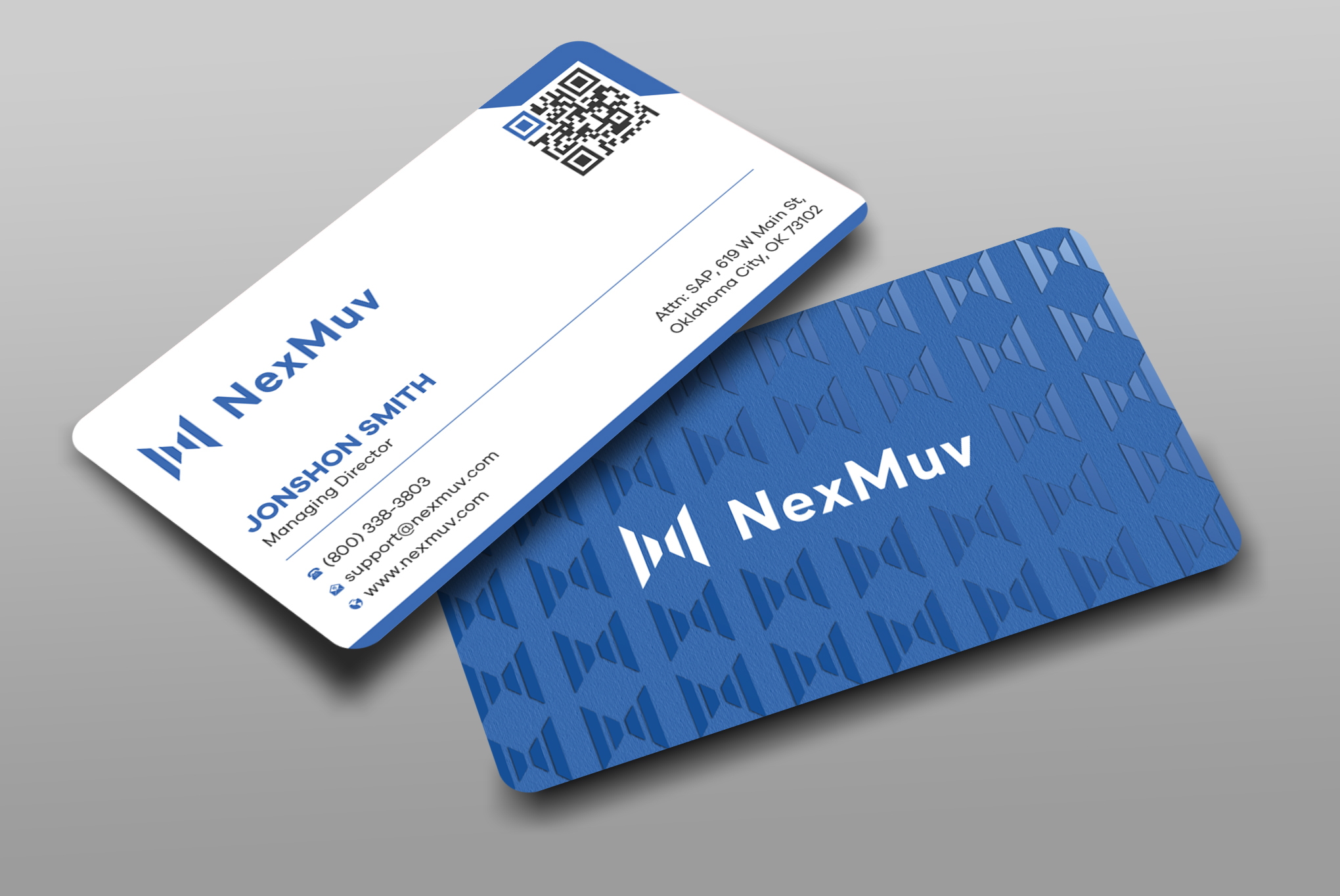Visitenkarten-Design von Uttom 2 für NexMuv | Design #32641758