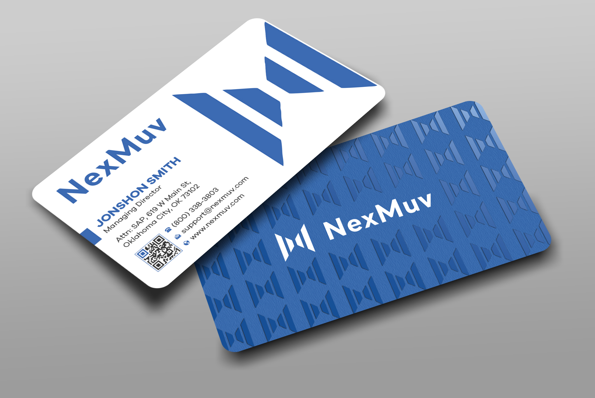 Visitenkarten-Design von Uttom 2 für NexMuv | Design #32641760
