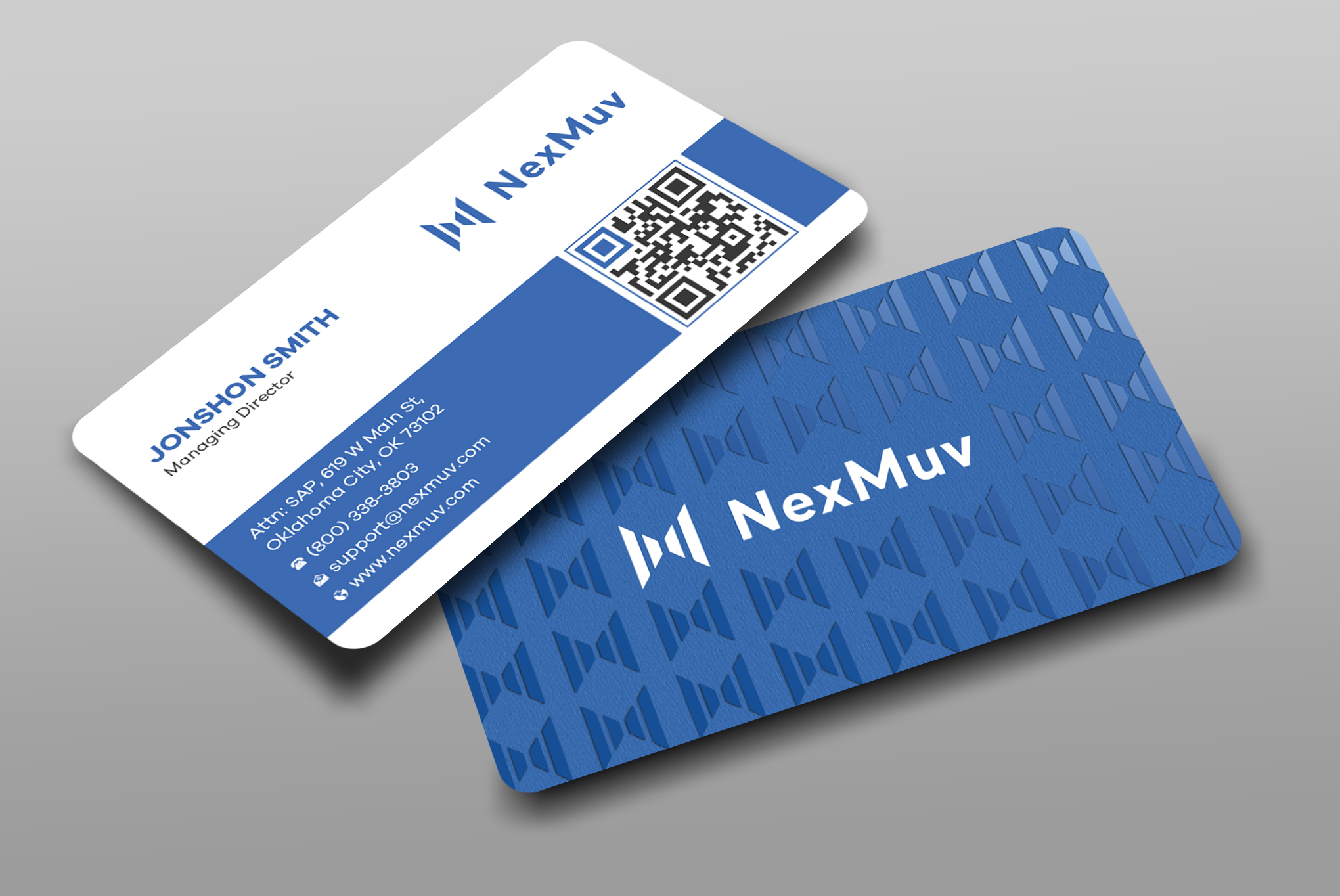 Diseño de Tarjeta de Presentación por Uttom 2 para NexMuv | Diseño #32641768