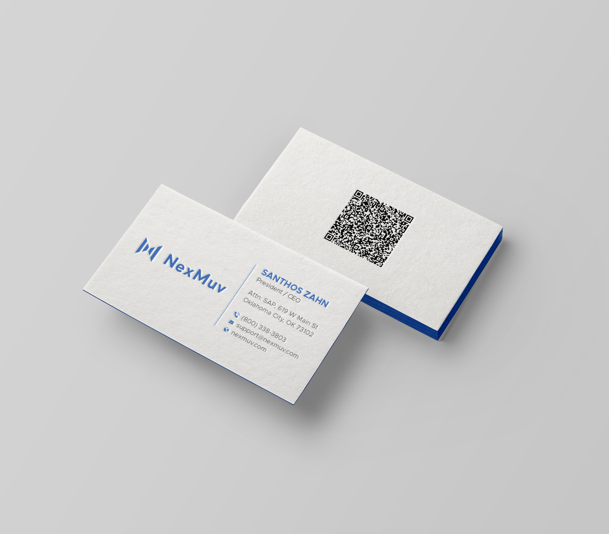 Business Card Design by DesignShout for NexMuv | Design #32636549
