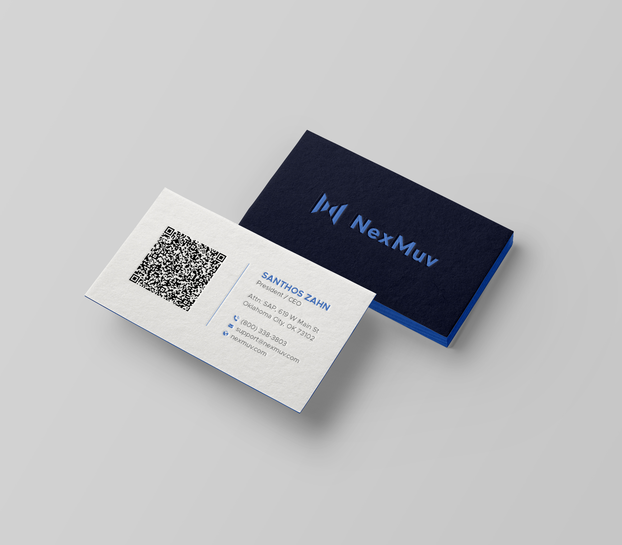 Business Card Design by DesignShout for NexMuv | Design #32636550