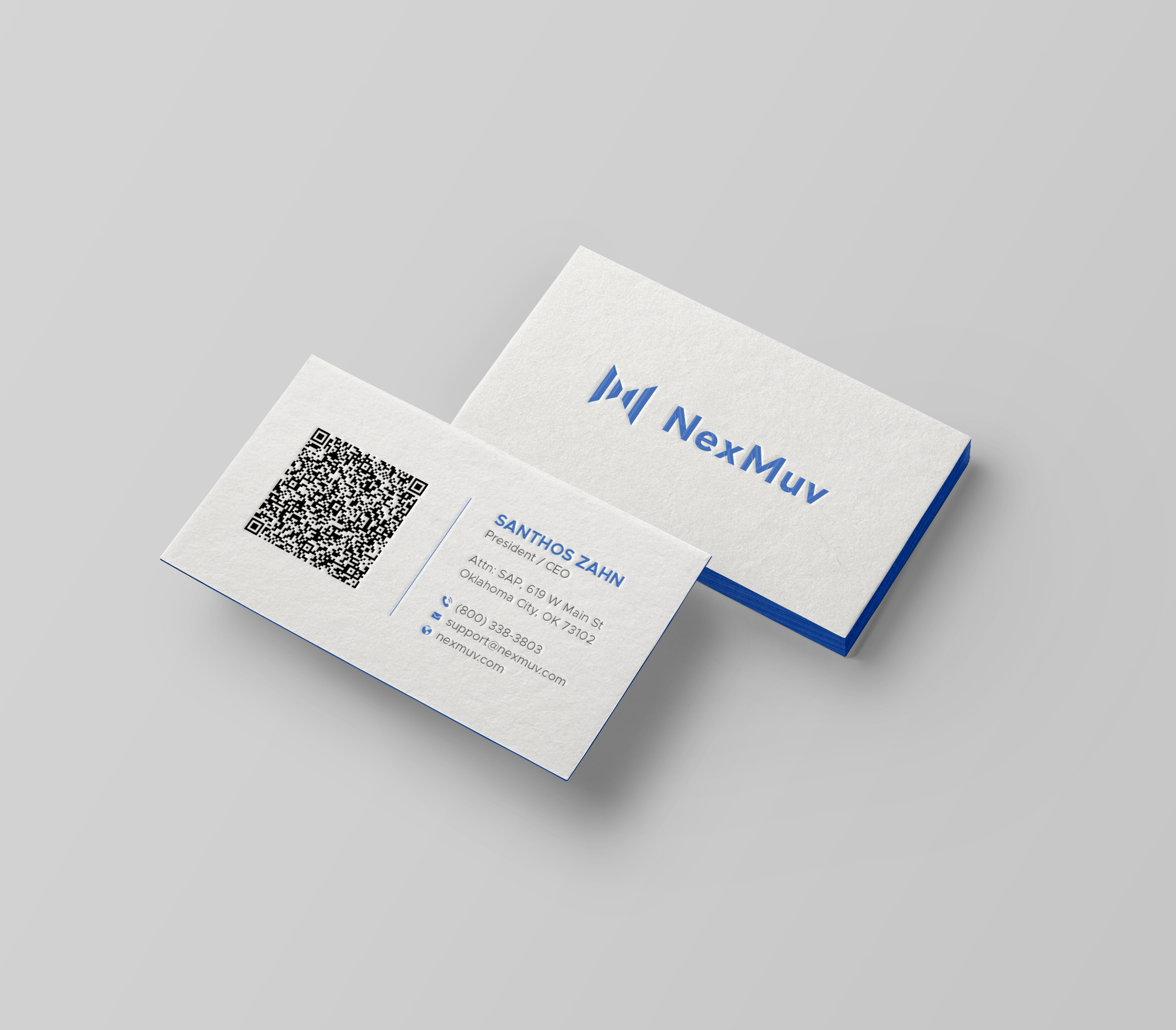 Business Card Design by DesignShout for NexMuv | Design #32636551