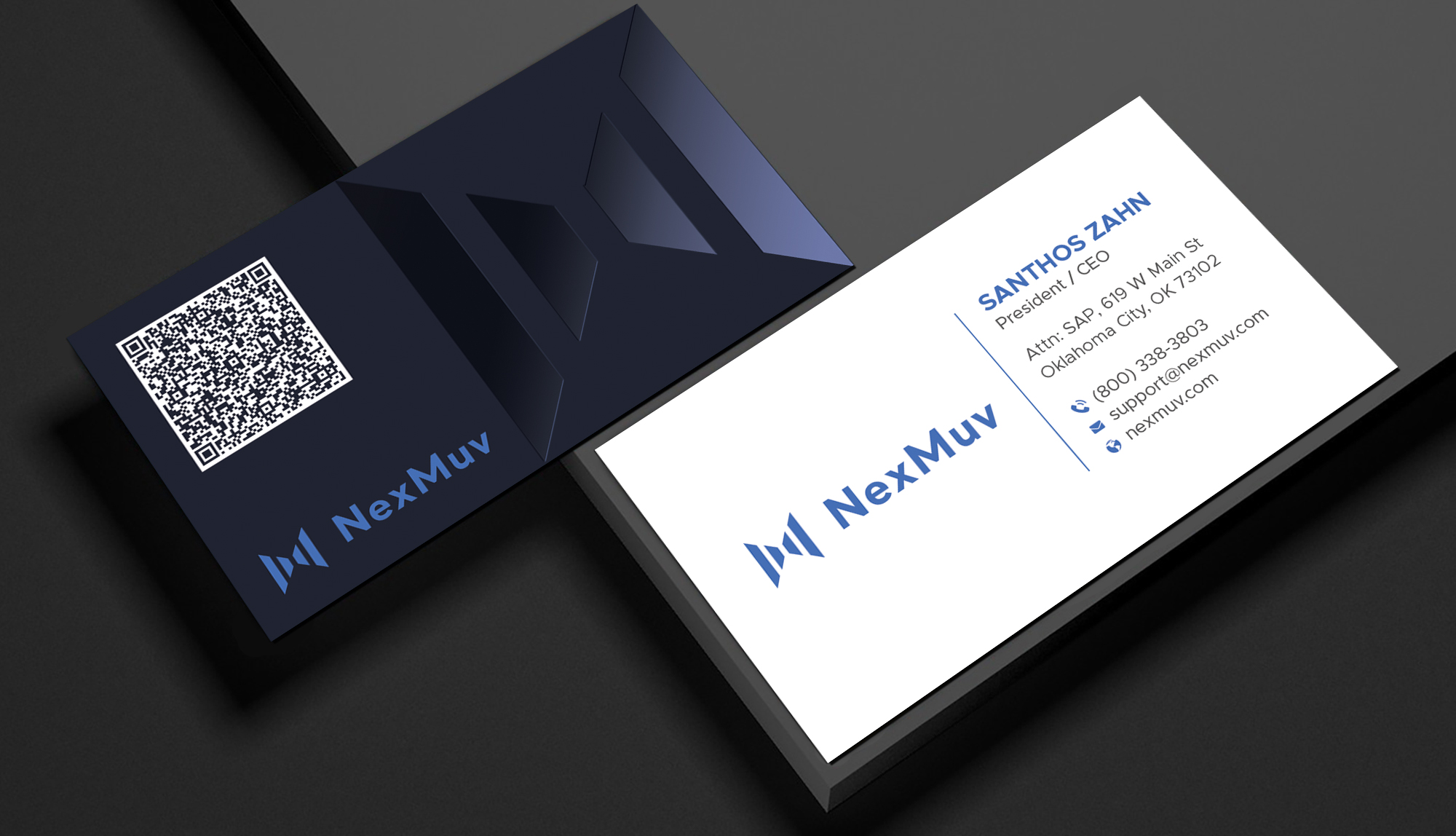 Business Card Design by DesignShout for NexMuv | Design #32636695