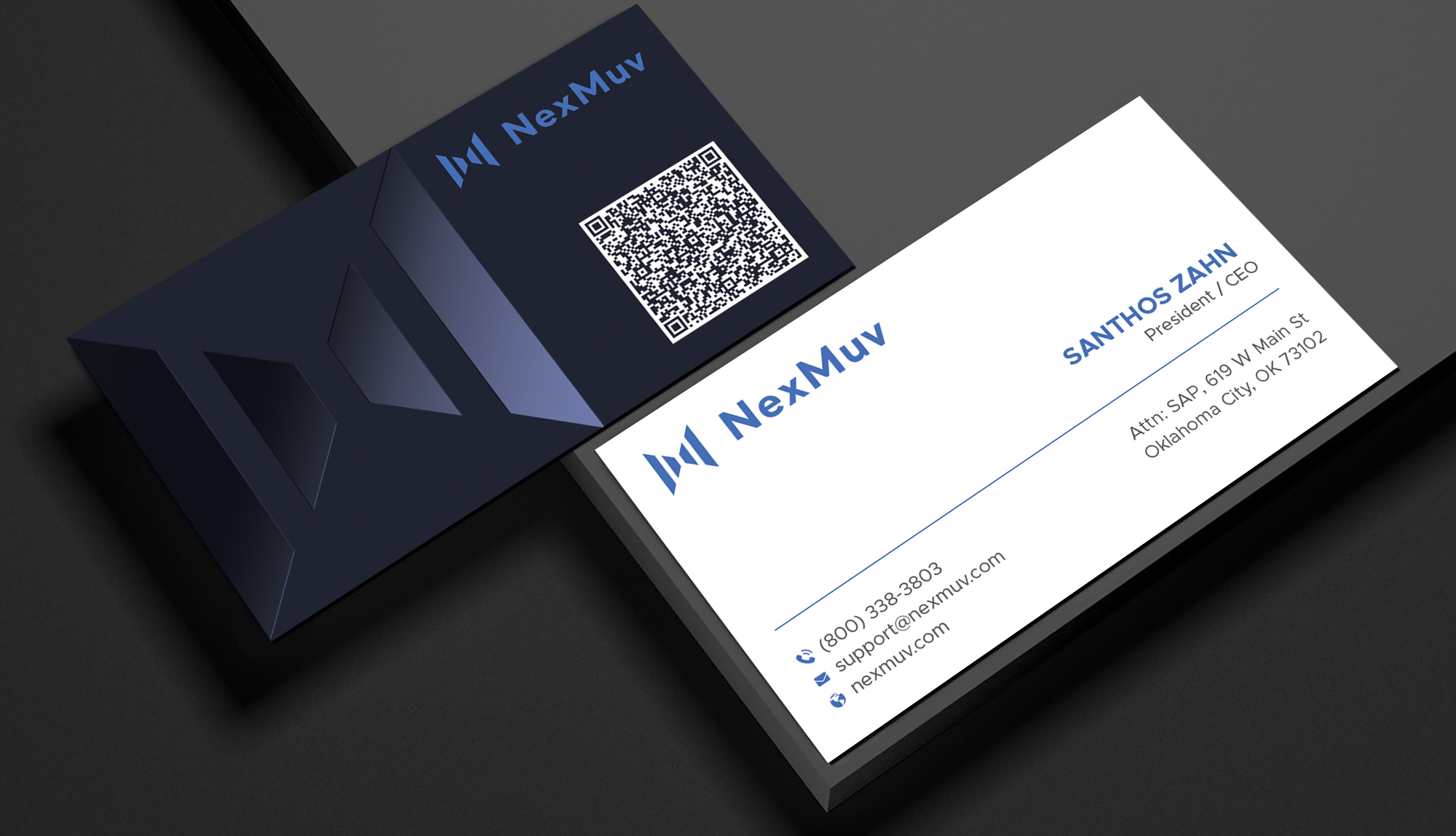 Business Card Design by DesignShout for NexMuv | Design #32636725
