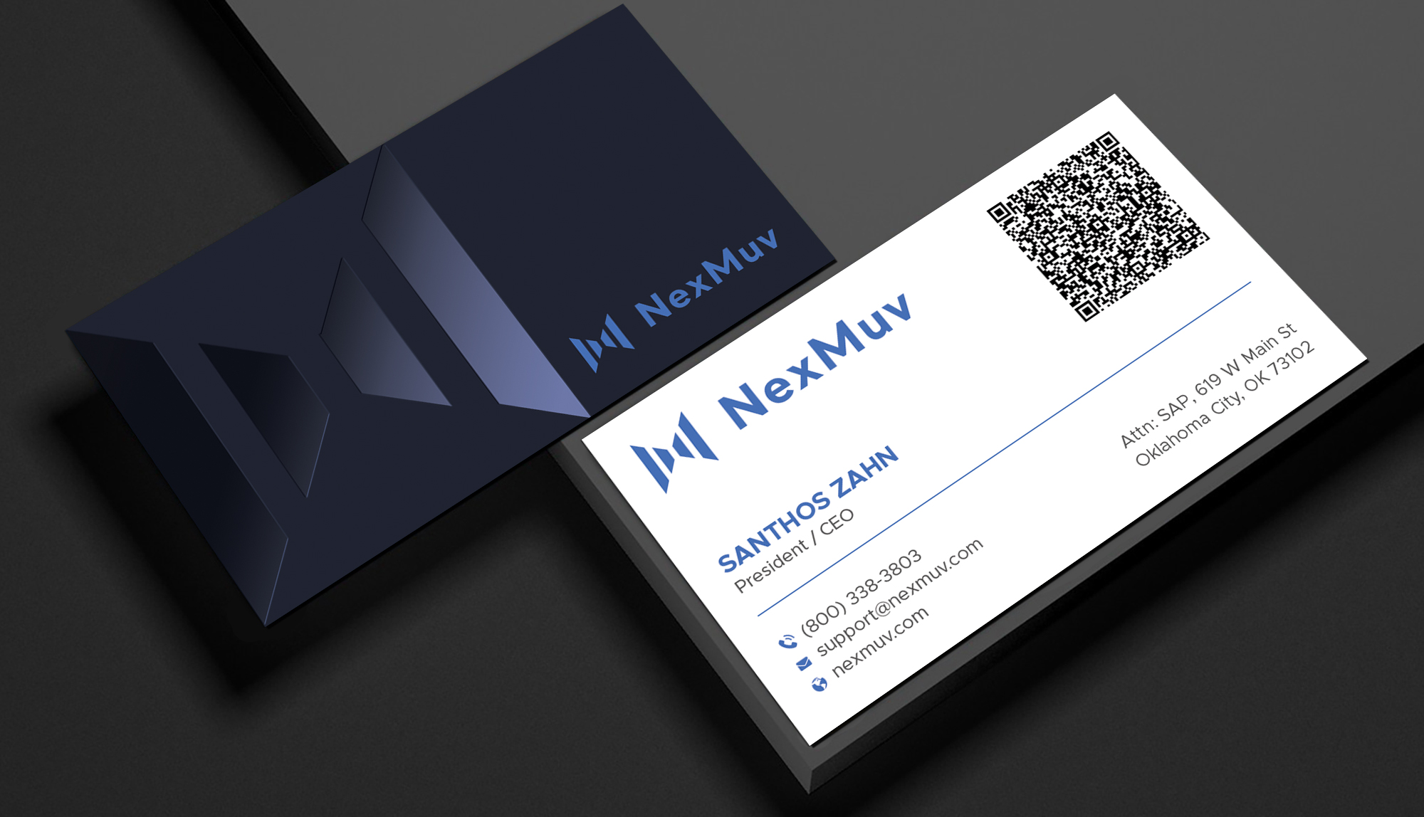 Business Card Design by DesignShout for NexMuv | Design #32636902