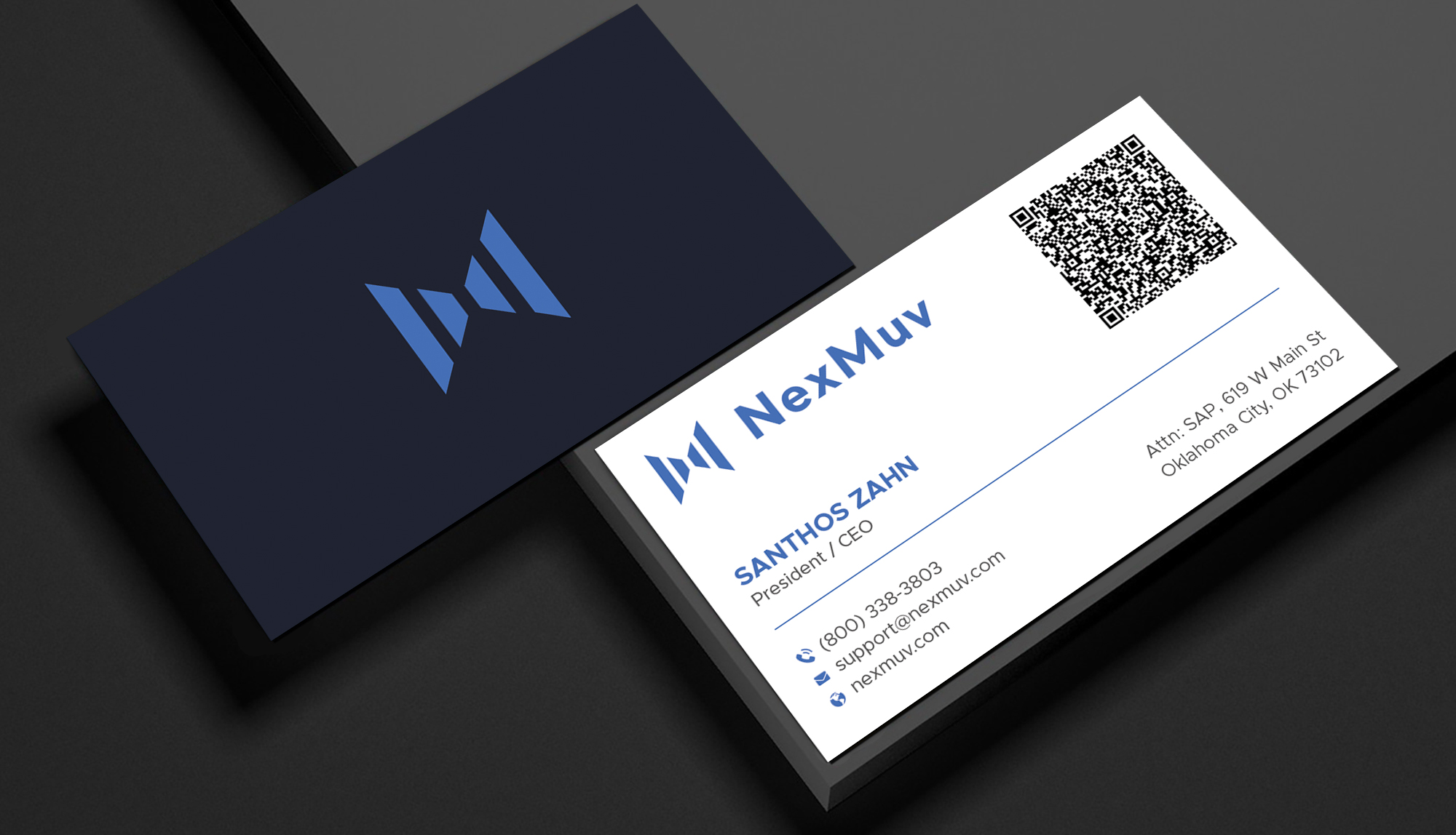 Business Card Design by DesignShout for NexMuv | Design #32636903