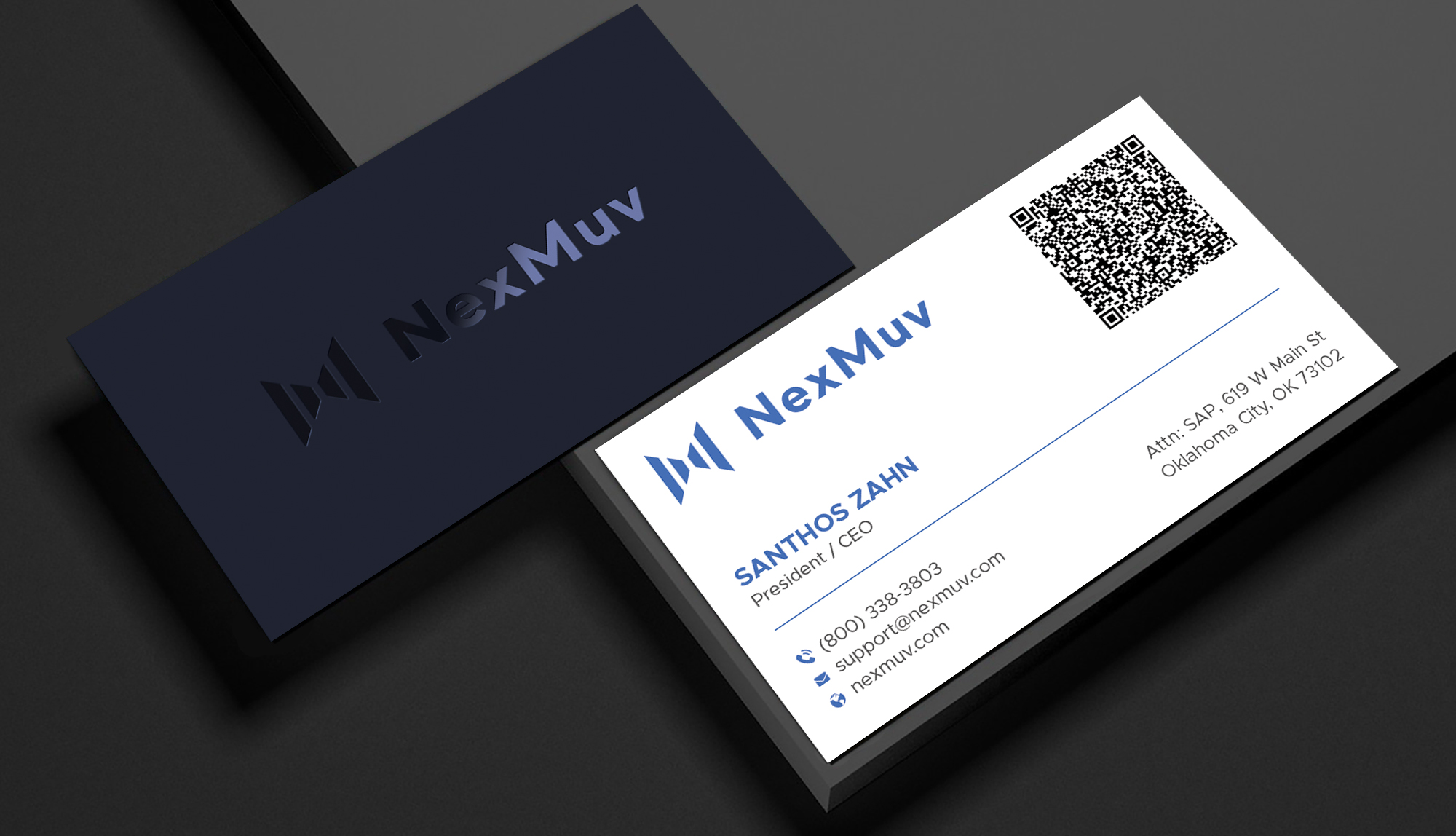 Business Card Design by DesignShout for NexMuv | Design #32636905