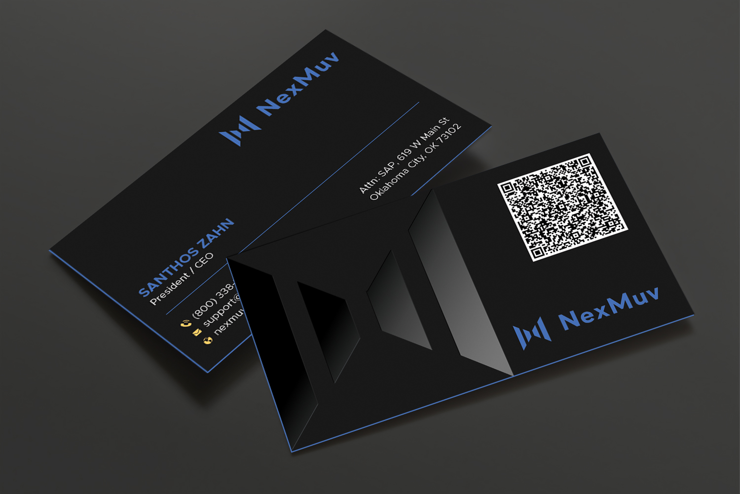Visitenkarten-Design von DesignShout für NexMuv | Design #32637017