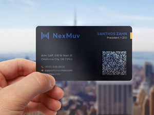 Visitenkarten-Design von DesignShout für NexMuv | Design: #32637263