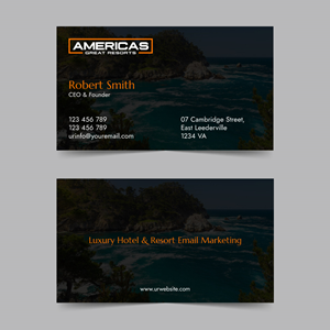 Business Card Design by Abdullah Al Shohan
