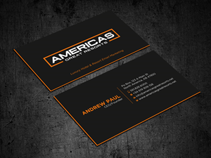 Business Card Design by Uttom 2 for this project | Design: #32633803
