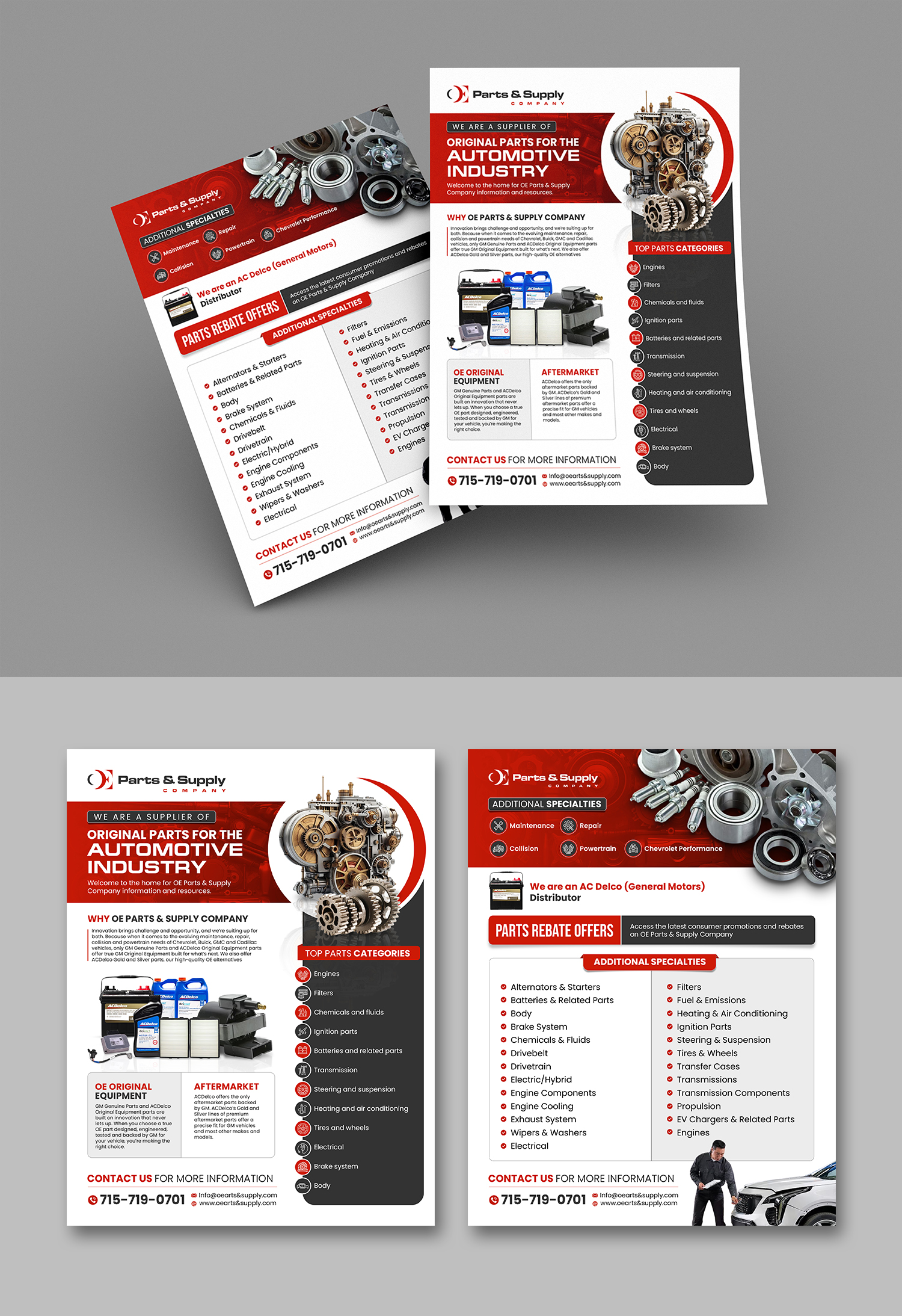 Diseño de Flyer por debdesign para OE FINISH | Diseño #32638005