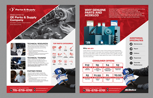 Flyer Design by Stan$oul for OE FINISH | Design: #32636986