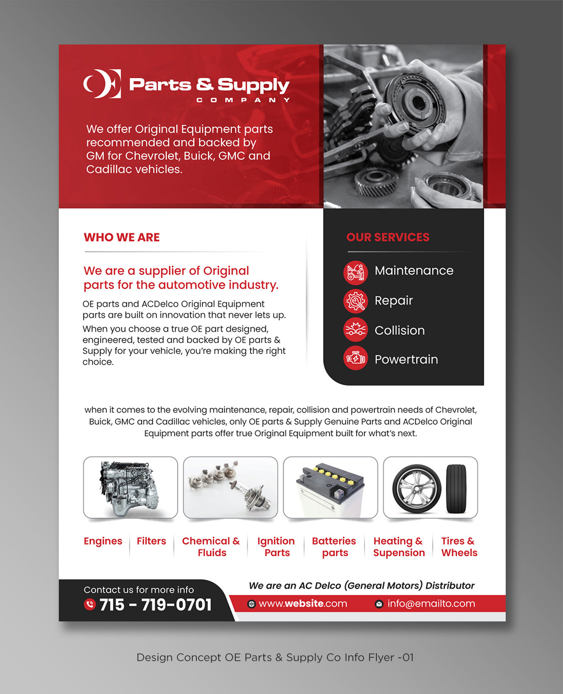 Flyer Design by D Creative for OE FINISH | Design #32639005