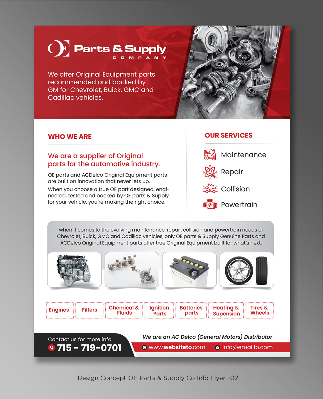 Flyer Design by D Creative for OE FINISH | Design #32639636