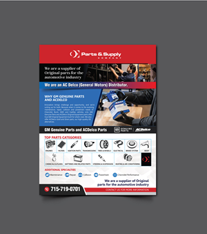 Flyer Design by meet007 for OE FINISH | Design: #32641115