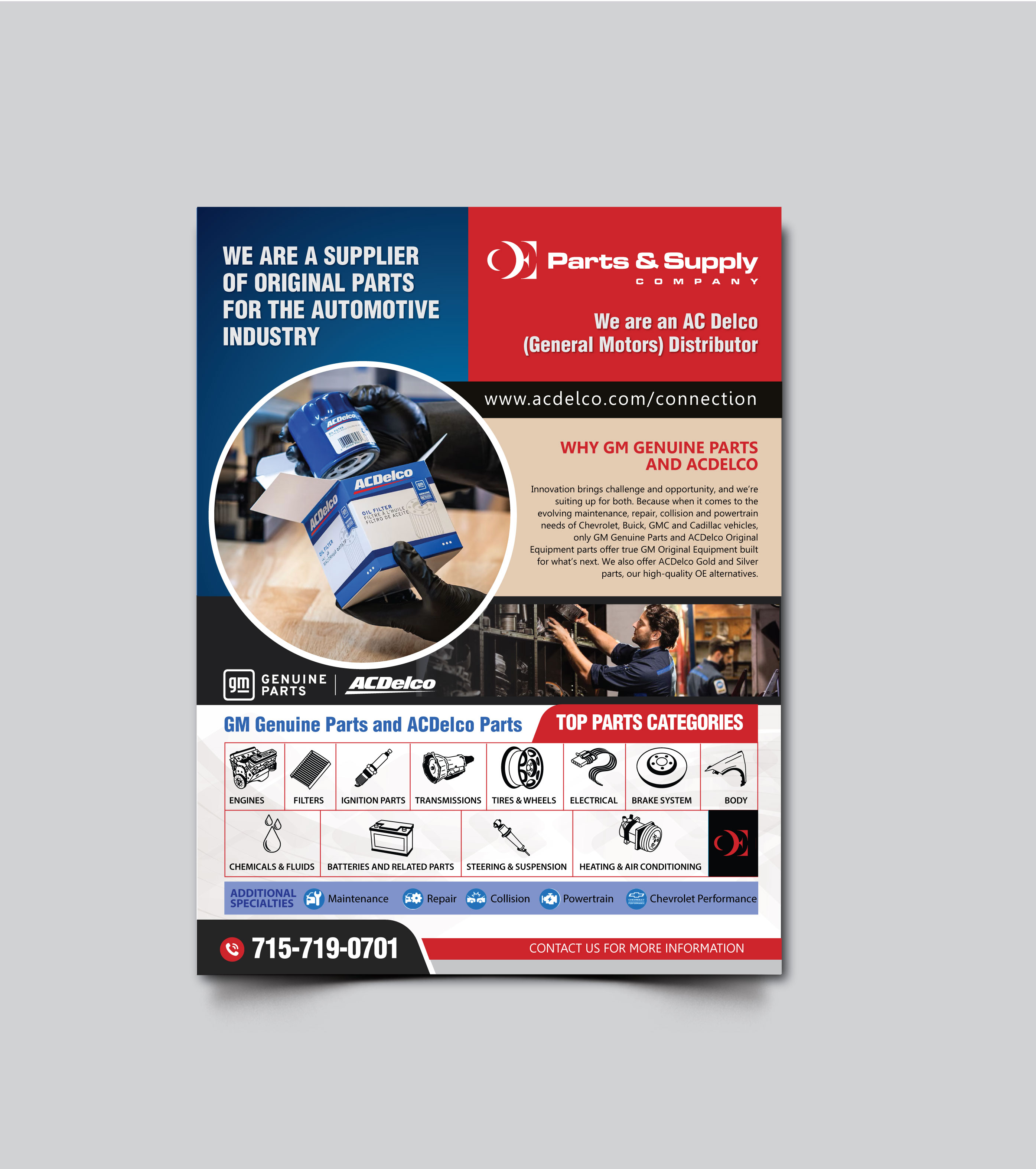 Diseño de Flyer por meet007 para OE FINISH | Diseño #32641530