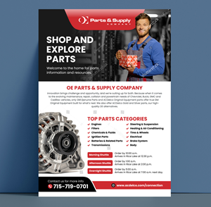 Flyer Design by Dzhafir for OE FINISH | Design: #32638829