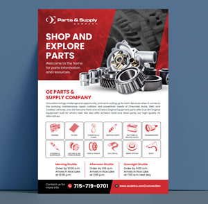 Flyer Design by Dzhafir for OE FINISH | Design: #32638830