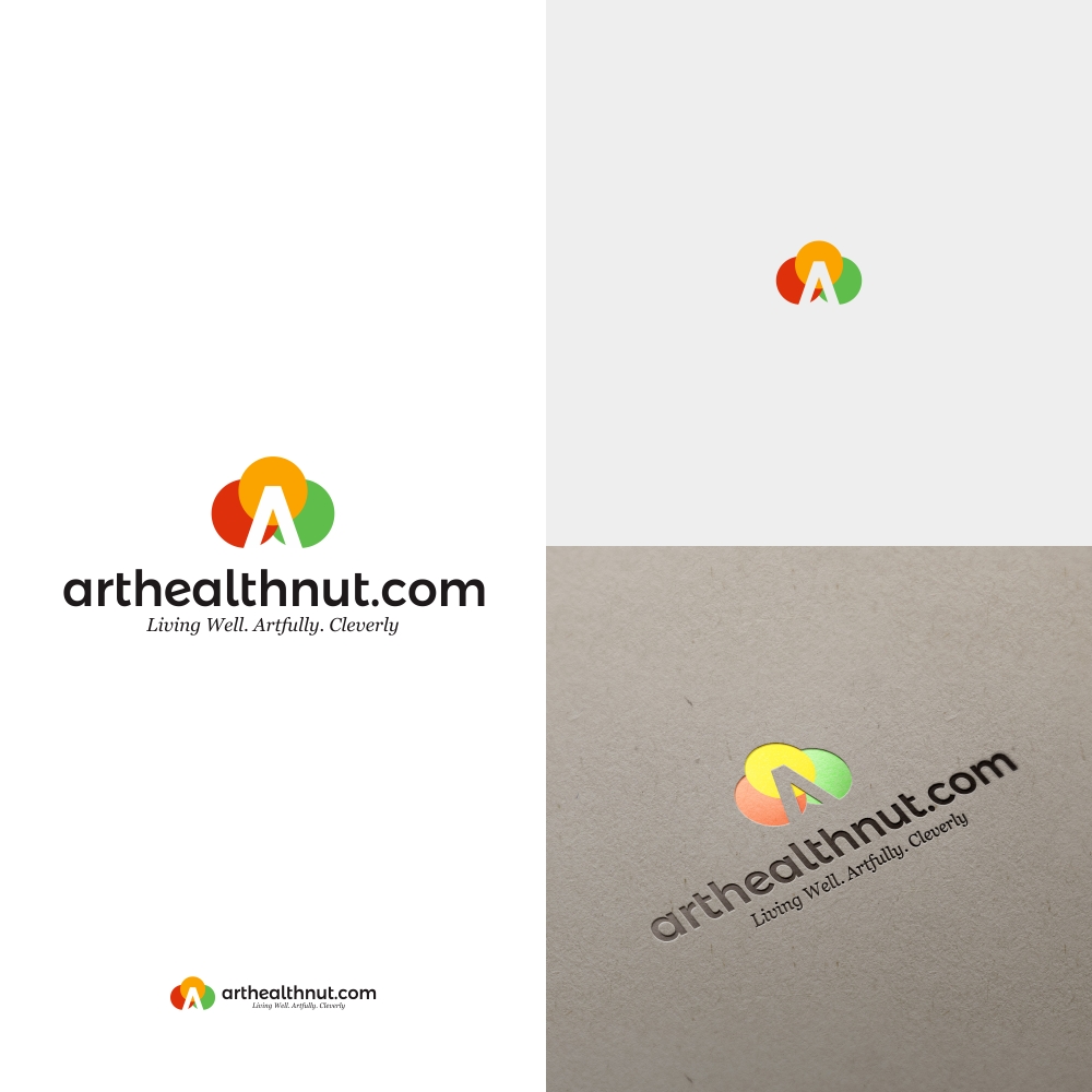Logo Design by KENZ for ArtHealthNut.com, LLC | Design #32644223