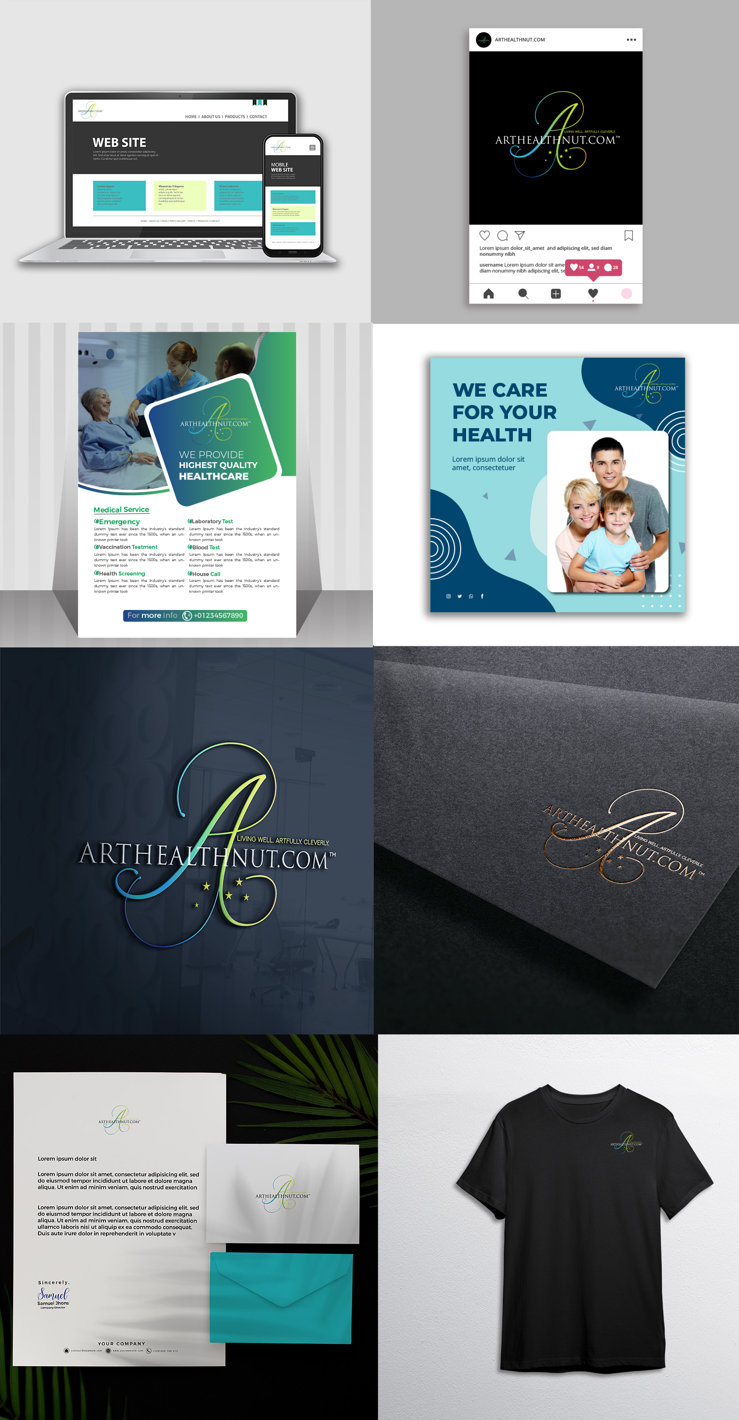 Design de Logo par DesignFriday pour ArtHealthNut.com, LLC | Design : #32645983