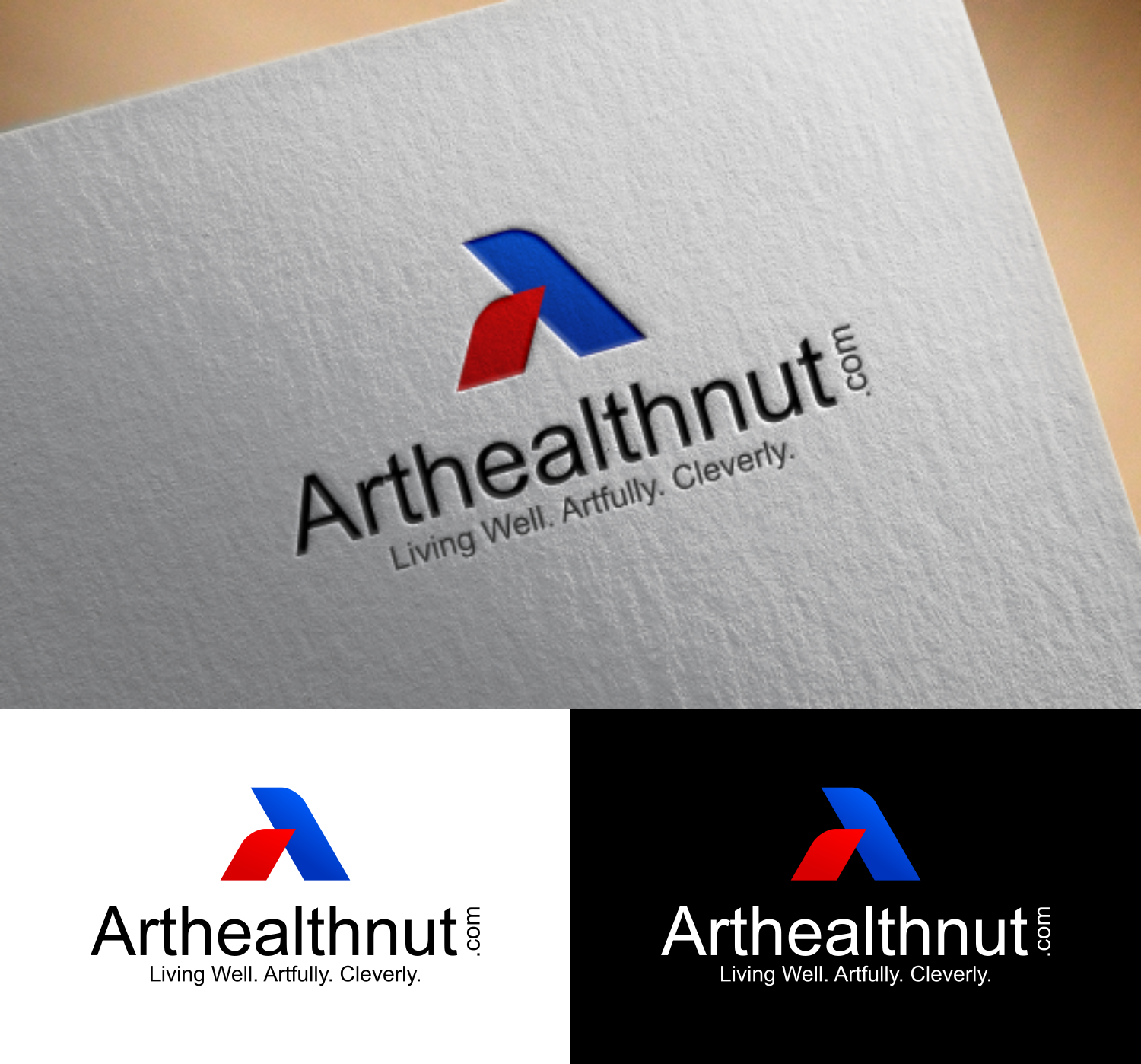 Logo Design by healer1617 for ArtHealthNut.com, LLC | Design #32635839
