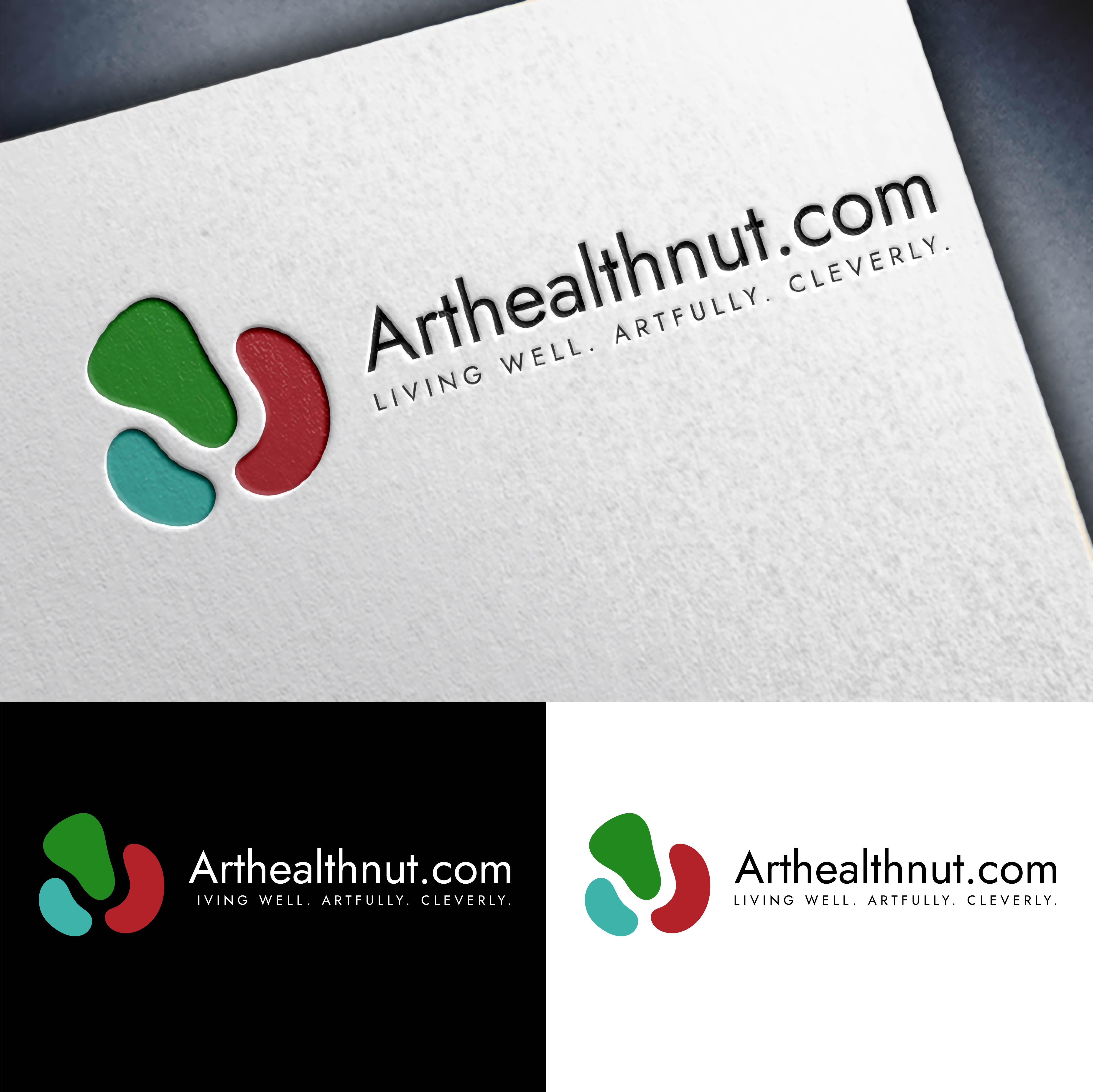 Logo Design by John Mark Arts for ArtHealthNut.com, LLC | Design #32635849