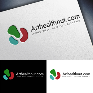 Logo Design by John Mark Arts for ArtHealthNut.com, LLC | Design #32635849