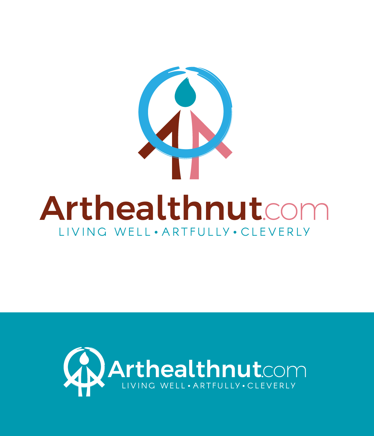 Logo Design by Justin E for ArtHealthNut.com, LLC | Design #32635978