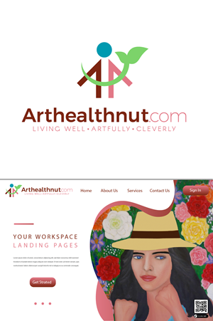 Design de Logo par Justin E pour ArtHealthNut.com, LLC | Design : #32643448