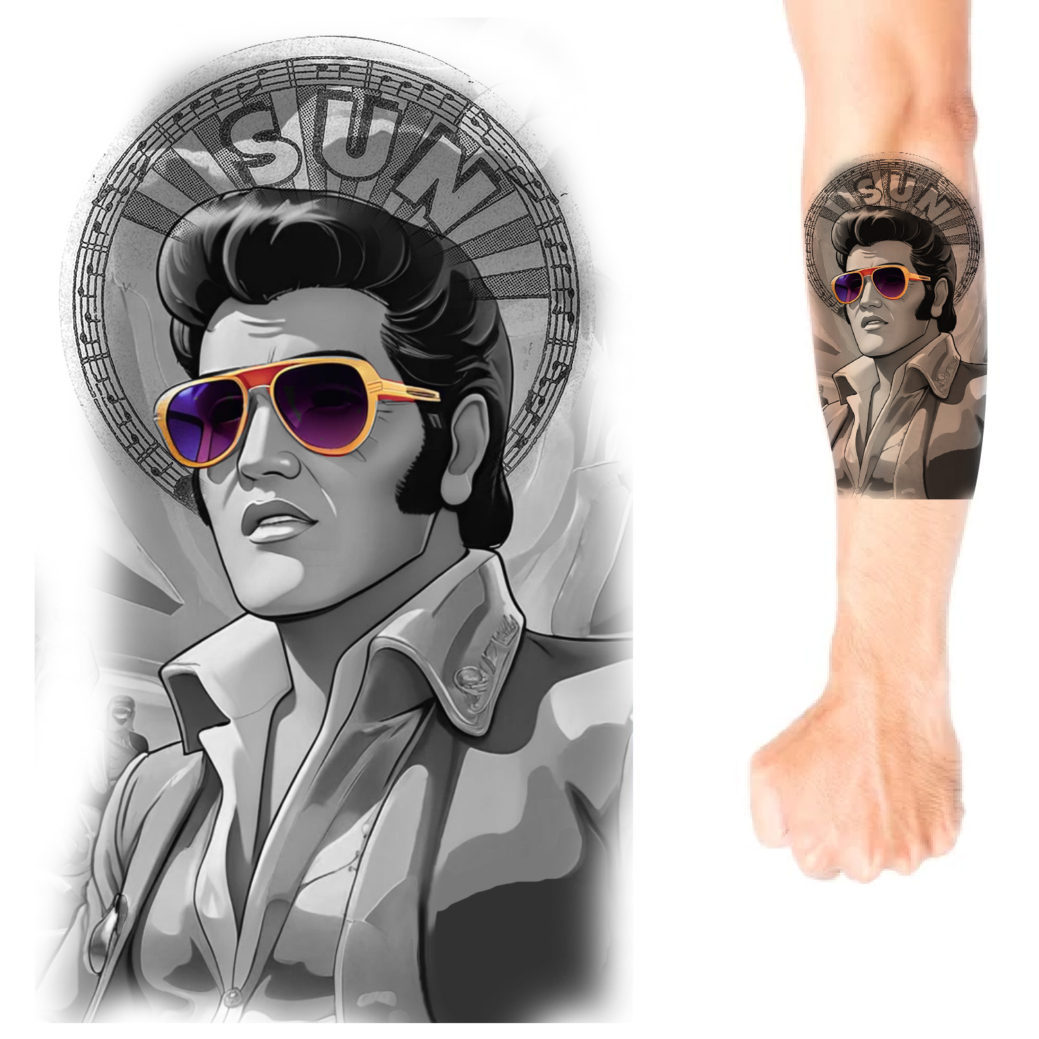 Diseño de Tatuaje por Sergio Coelho para este proyecto | Diseño #32665224