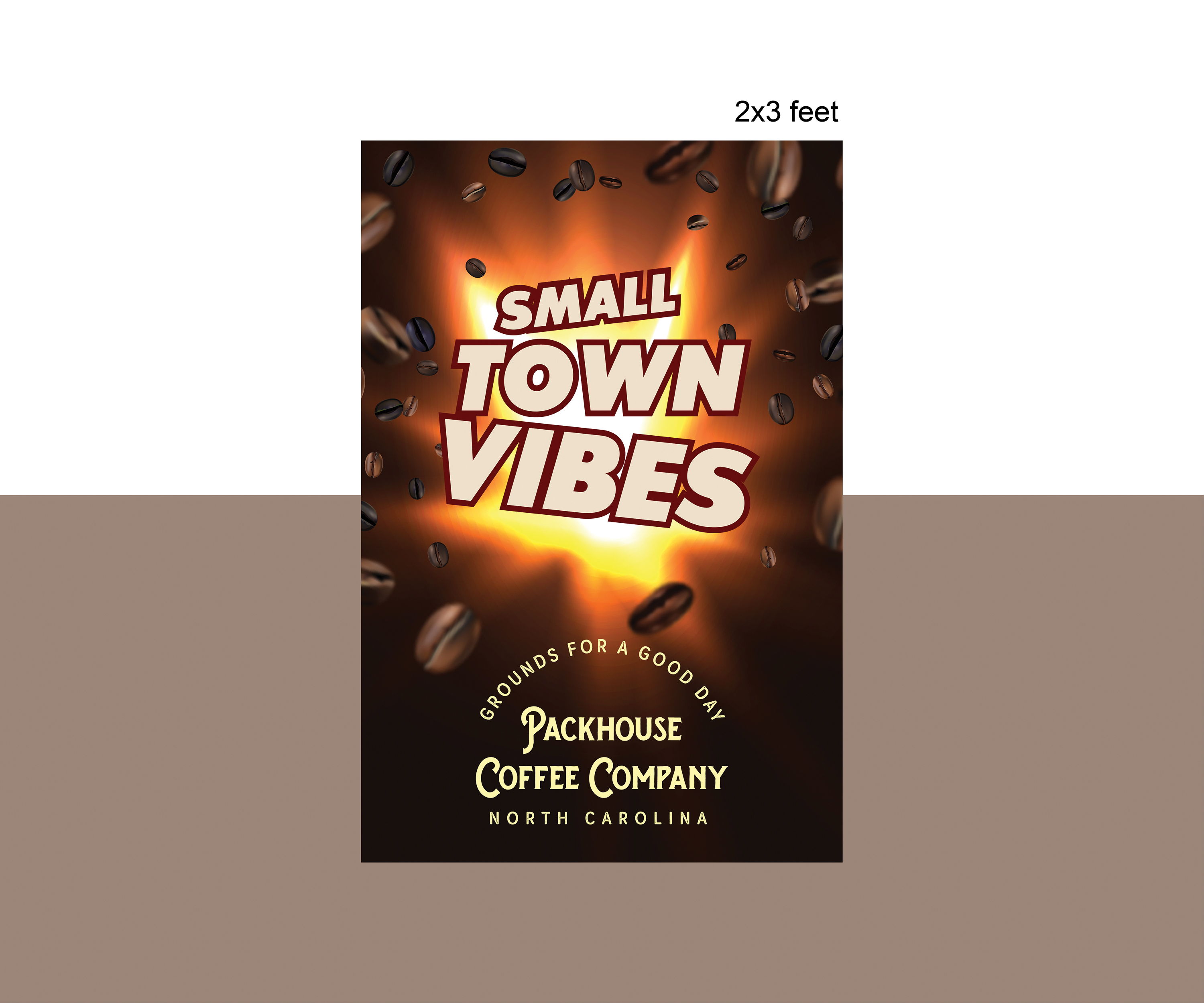 Sticker Design by Rush Advertising for Packhouse Coffee Company | Design #32645284