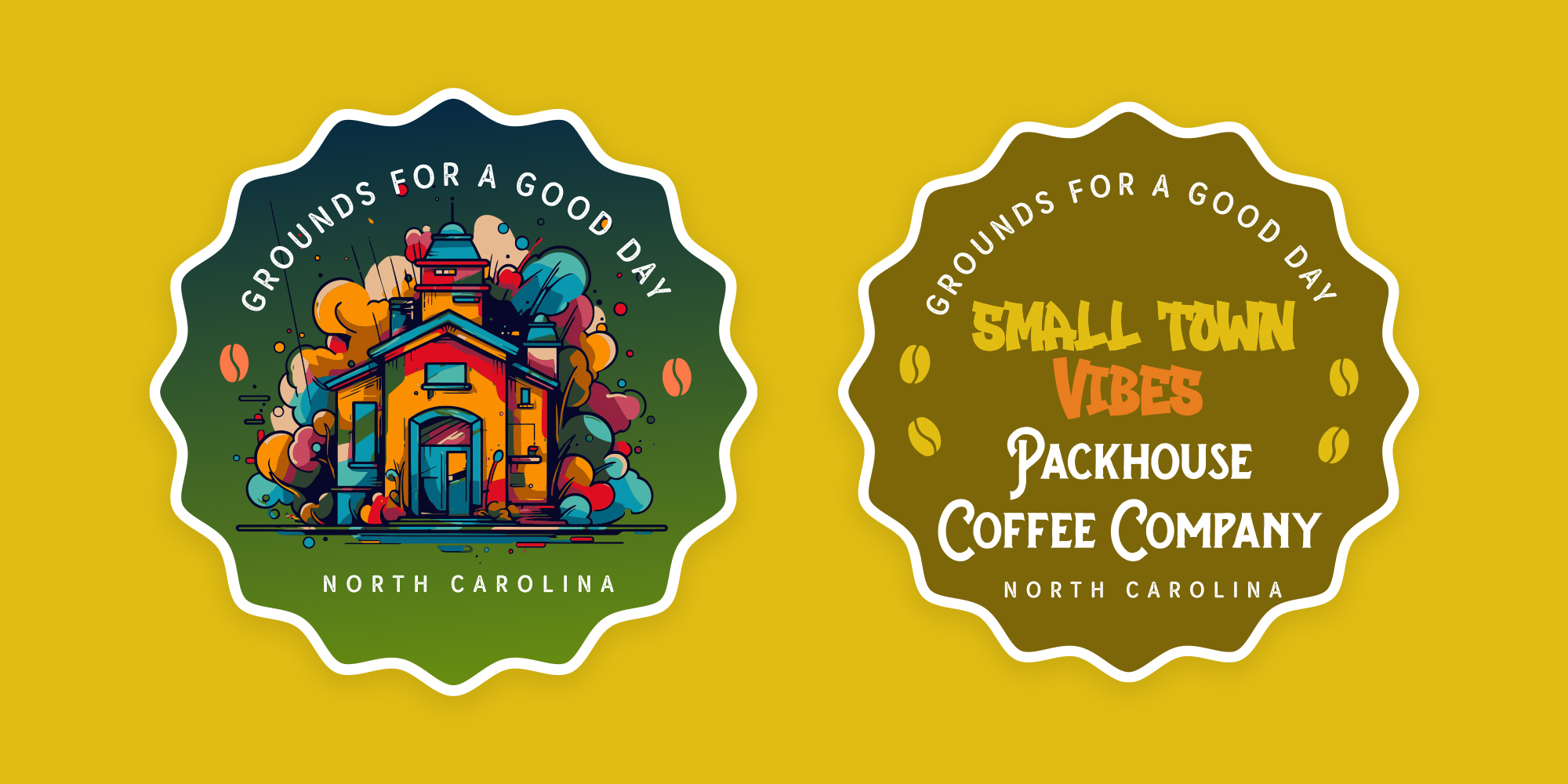 Diseño de Sticker por aberyor para Packhouse Coffee Company | Diseño #32685318