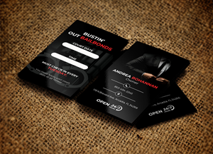 Business Card Design by Design_Duo for Bustin’ Out Bailbonds  | Design #32644727