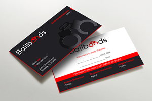 Design de Carte de Visite par LAXMI DESIGNHUB pour Bustin’ Out Bailbonds  | Design : #32650662