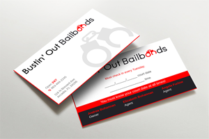 Design de Carte de Visite par LAXMI DESIGNHUB pour Bustin’ Out Bailbonds  | Design : #32656158