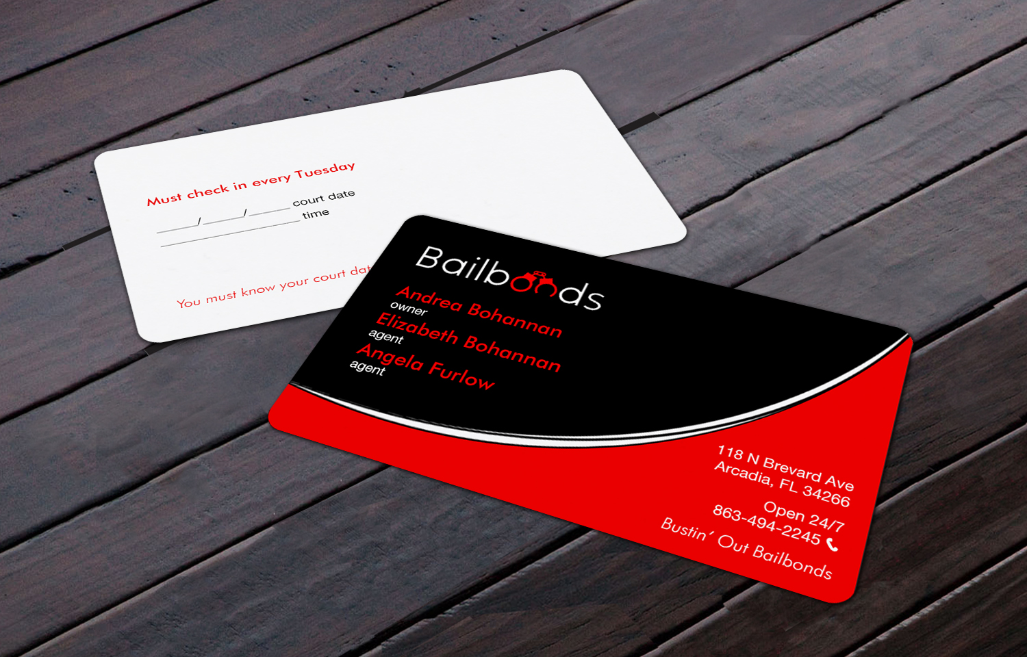 Business Card Design by Brand aid for Bustin’ Out Bailbonds  | Design #32646728