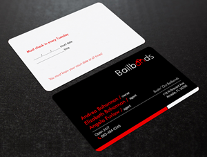 Business Card Design by Brand aid for Bustin’ Out Bailbonds  | Design: #32646732