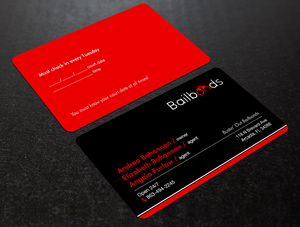Business Card Design by Brand aid for Bustin’ Out Bailbonds  | Design: #32646733