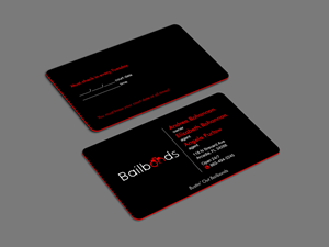 Business Card Design by Brand aid for Bustin’ Out Bailbonds  | Design: #32646742