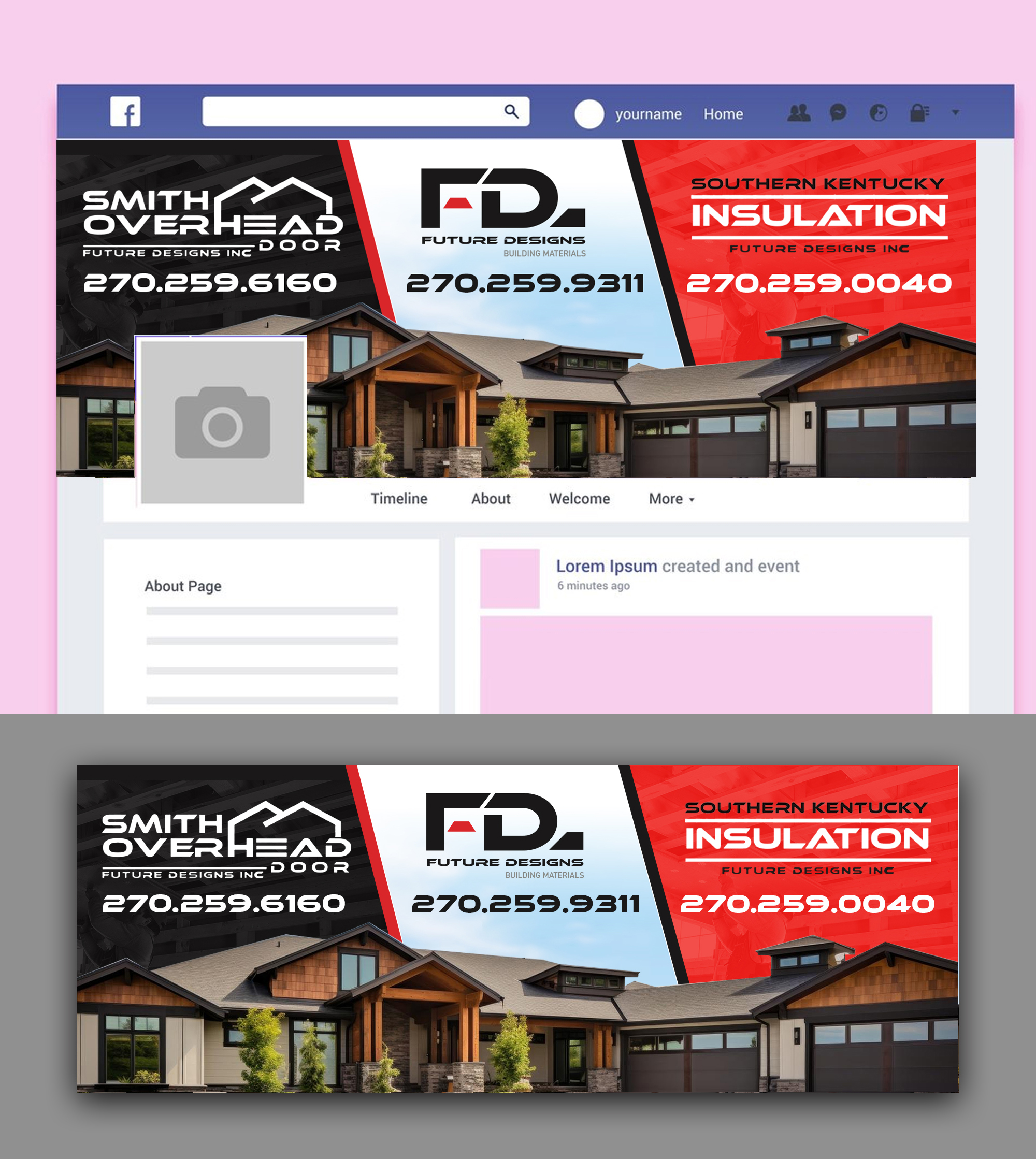 Facebook Design by ArtHive for Future designs inc  | Design #32691000