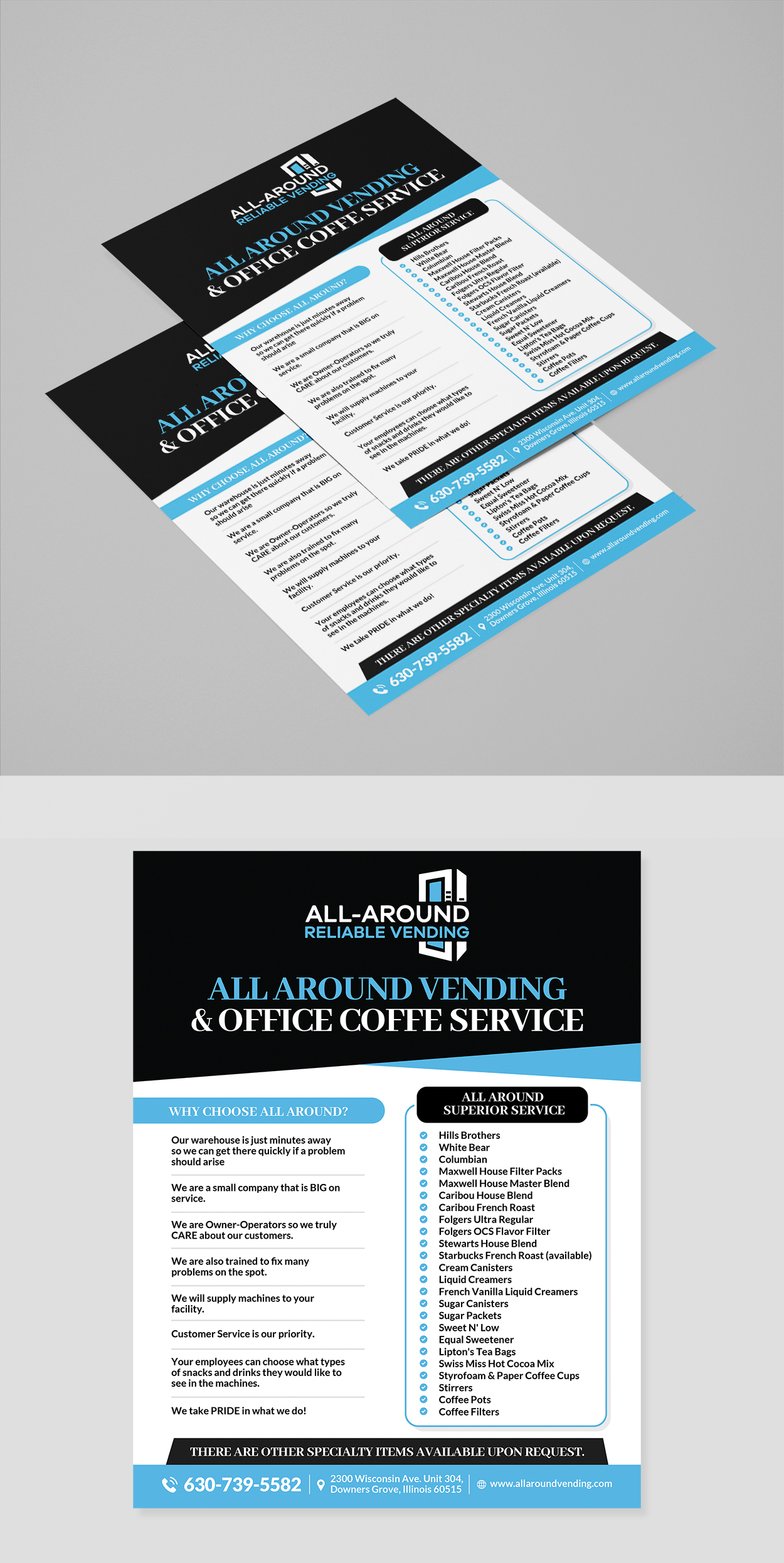 Flyer Design by Dzhafir for this project | Design #32649369