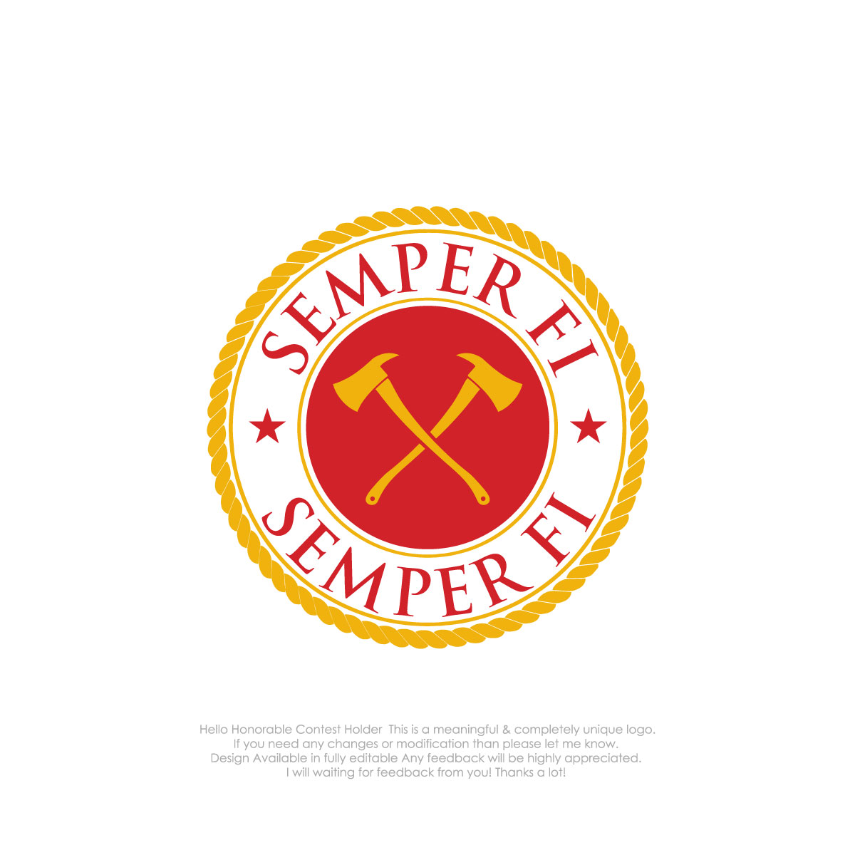 Diseño de Logo por LogoEon para Semper Fi Stachurski, LLC. | Diseño #32651785