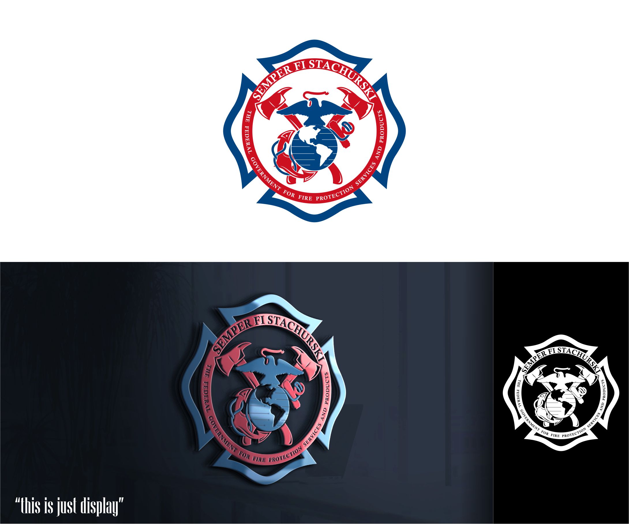 Logo Design by alkaline for Semper Fi Stachurski, LLC. | Design #32649768